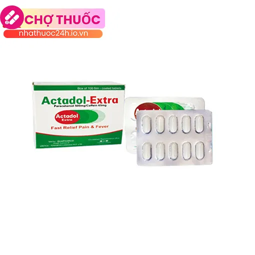Actadol-Extra (10 Vỉ x 10 Viên)