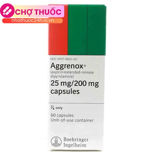 Aggrenox 25 mg/200 mg capsules