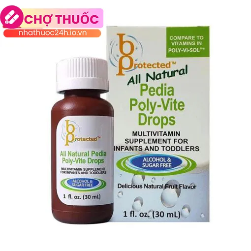 All Natural Pedia Poly-Vite Drops 30ml