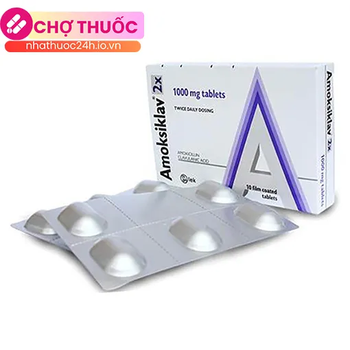 Amoksiklav 2x 1000mg