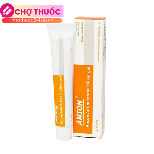 Anson Antimicrobial Silver Gel