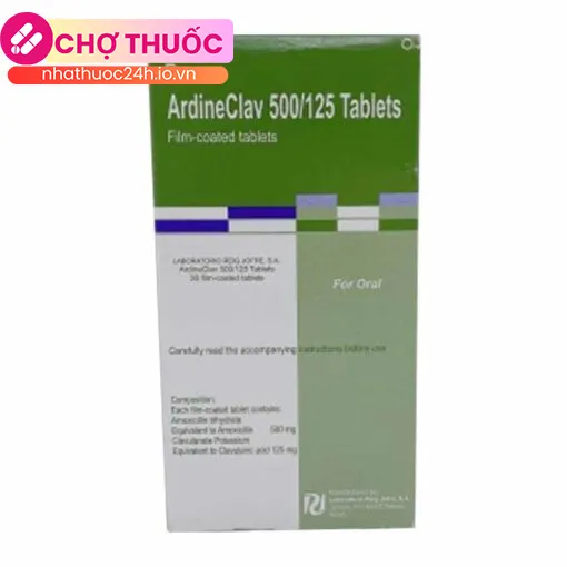 ArdineClav 500/125 Tablets