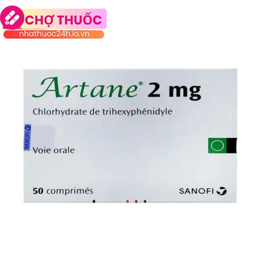 Artane 2mg (Hộp 50 viên)