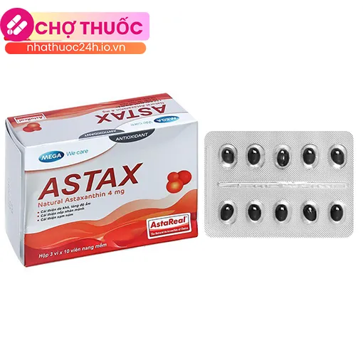 Astax Natural Astaxanthin 4mg