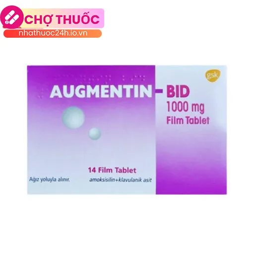 Augmentin – BID 1000mg