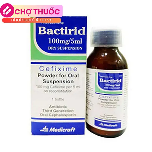 Bactirid 100mg/5ml 60ml