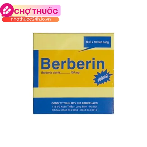 Berberin 100mg Armephaco