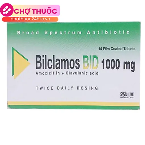 Bilclamos BID 1000mg