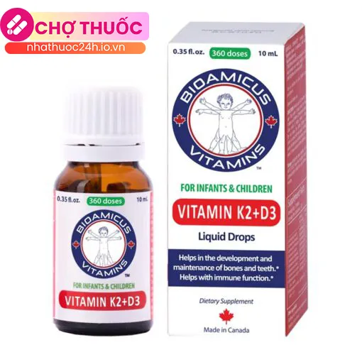 BioAmicus Vitamin D3 K2