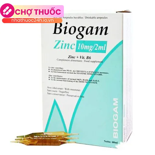 Biogam ZinC 10mg/2ml