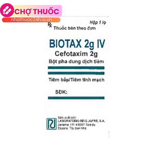 Biotax 2g IV