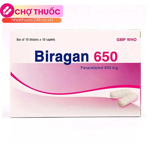 Biragan 650 (Hộp 100 viên)