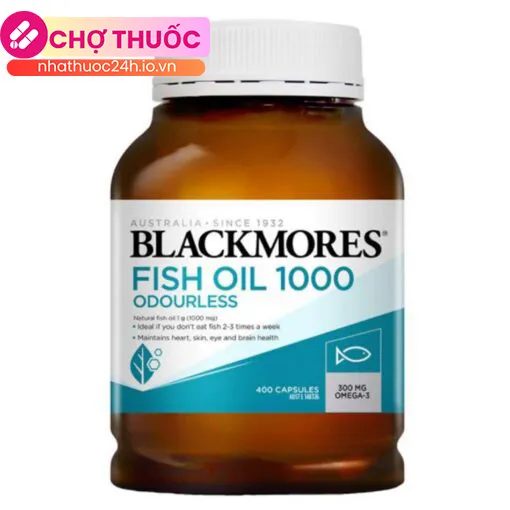 Blackmores Fish Oil 1000 Oudourless