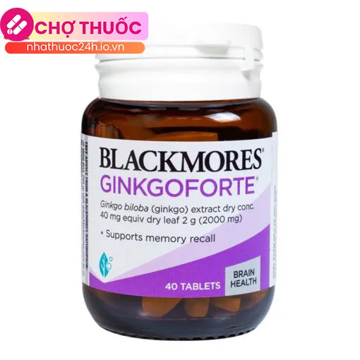 Blackmores Ginkgoforte 40 viên