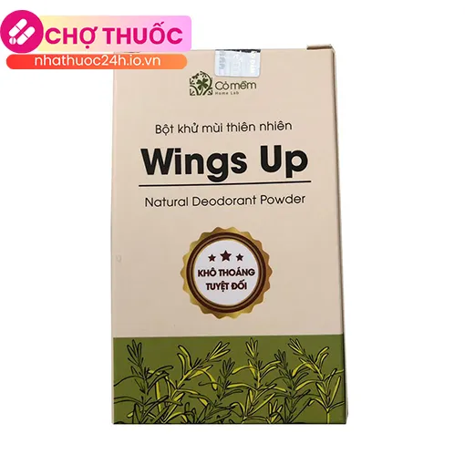 Bột khử mùi thiên nhiên Wings Up