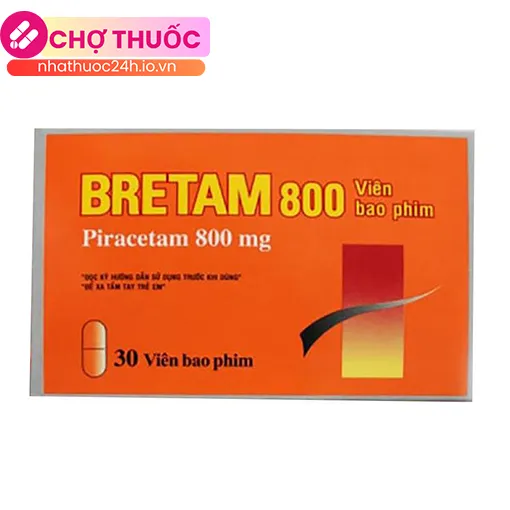 Bretam 800 Film-coated Tabs.