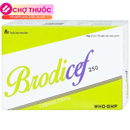 Brodicef 250mg