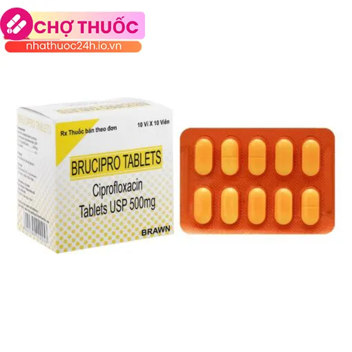Brucipro Tablets 500mg