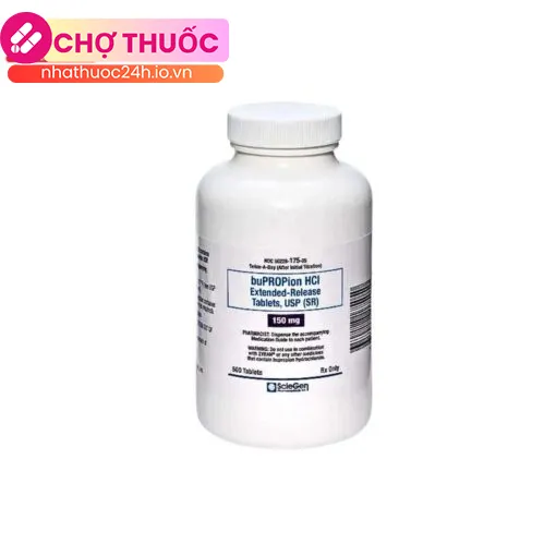 Bupropion HCl 150mg ScieGen