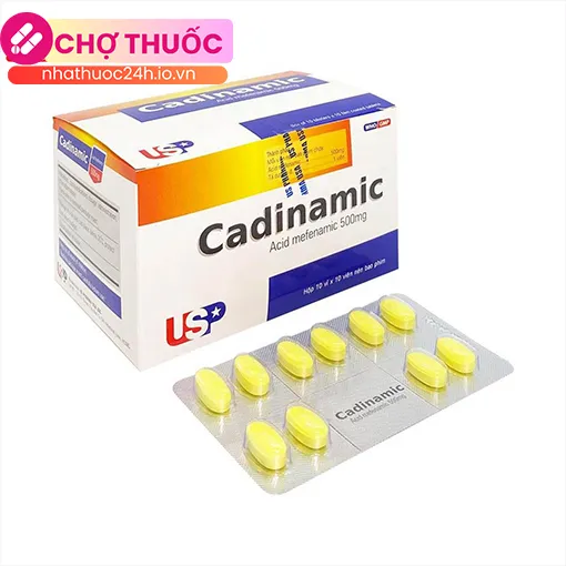 Cadinamic (Hộp 10 vỉ x 10 viên)