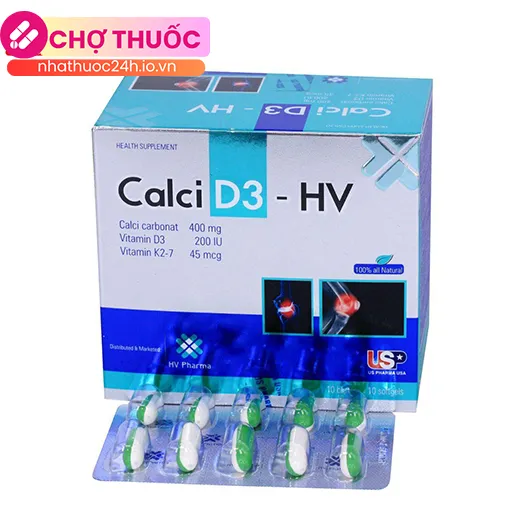 Calci D3 - HV US Pharma USA