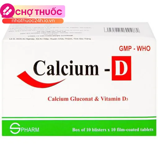 Calcium – D S.Pharm