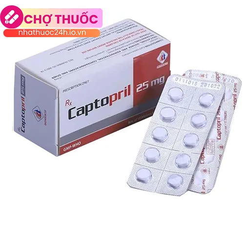 Captopril 25mg Domesco