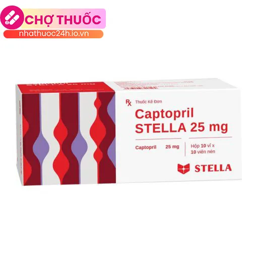 Captopril Stella 25 mg