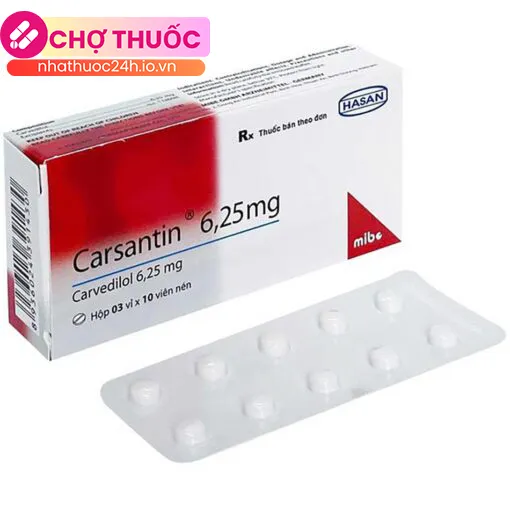 Carsantin 6.25 mg