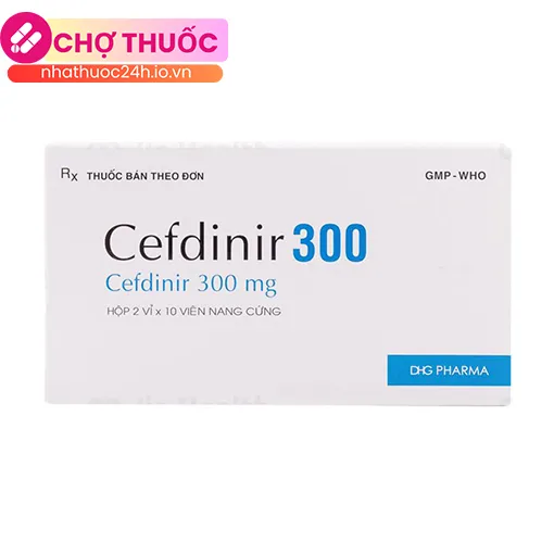 Cefdinir 300 DHG