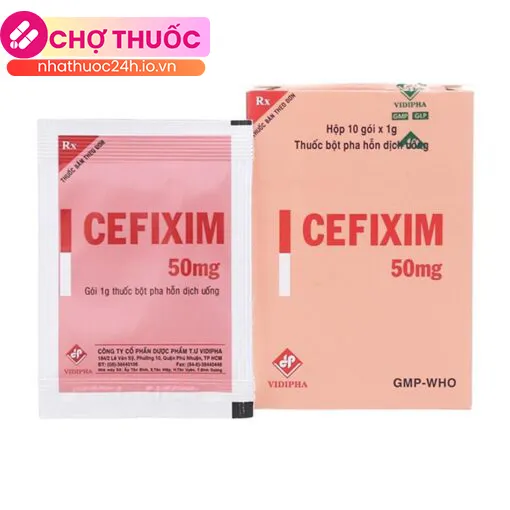 Cefixim 50mg Vidipha