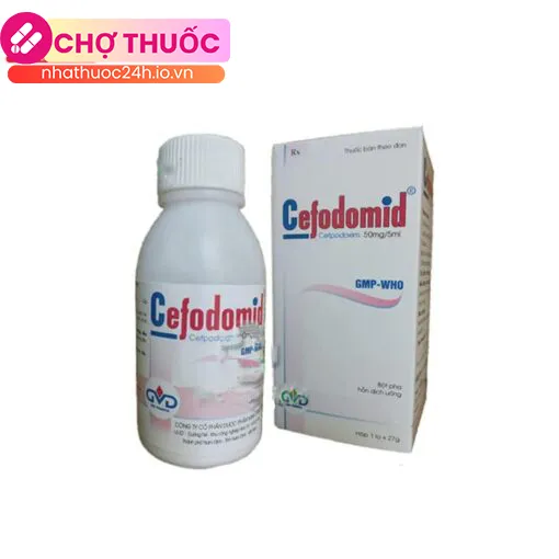 Cefodomid 50mg/5ml Dược Minh Dân