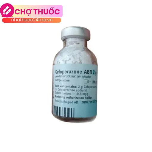 Cefoperazone ABR 2g