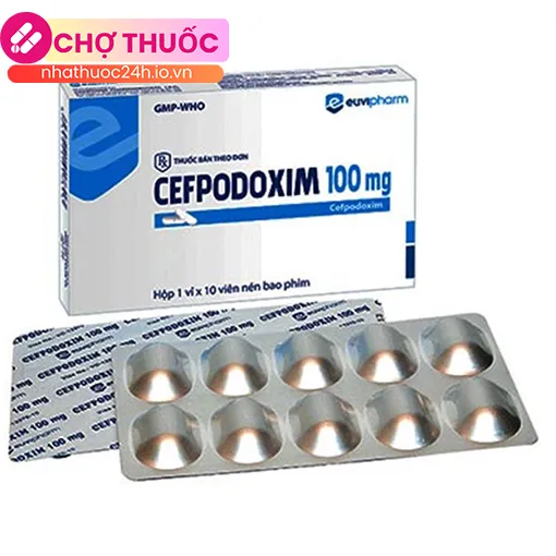 Cefpodoxim 100mg Euvipharm