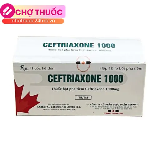 Ceftriaxone 1000 Tenamyd