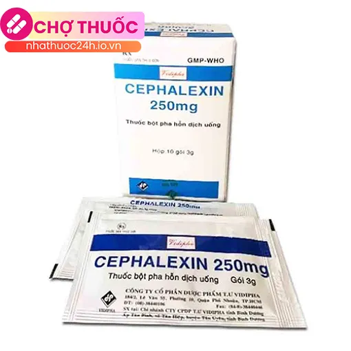 Cephalexin 250mg Vidipha