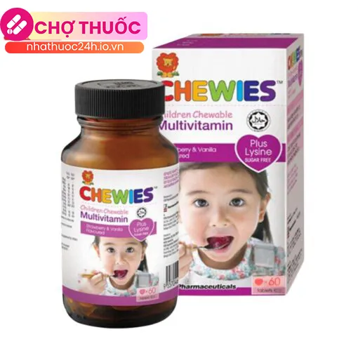 Chewies Multivitamin Plus Lysine
