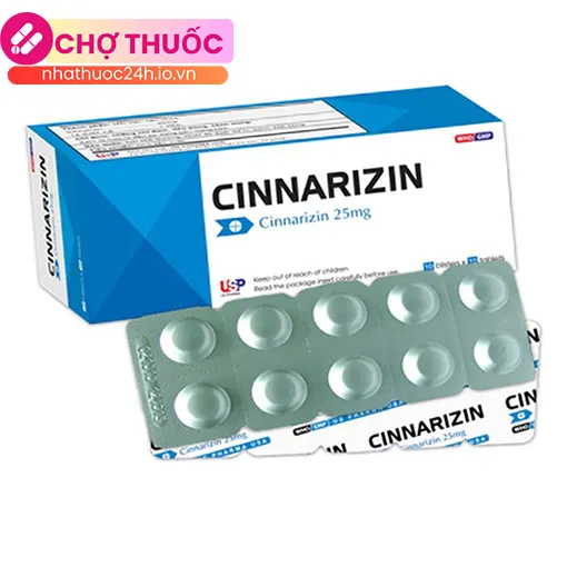 Cinnarizin 25mg USP