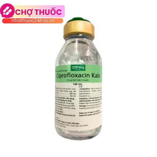 Ciprofloxacin Kabi 200mg/100ml Bidiphar