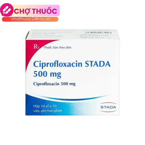Ciprofloxacin Stada 500mg