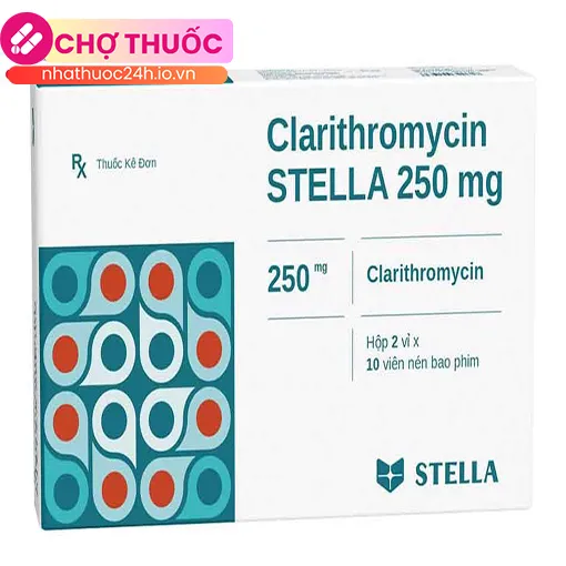 Clarithromycin Stella 250mg