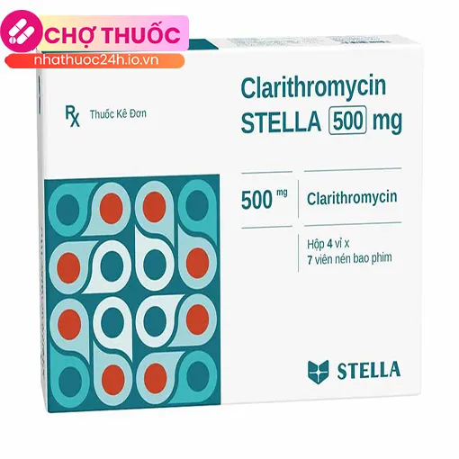 Clarithromycin Stella 500mg