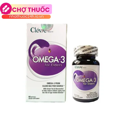 Clevie Health Omega 3 For Elders