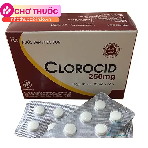 Clorocid 250mg Pharbaco