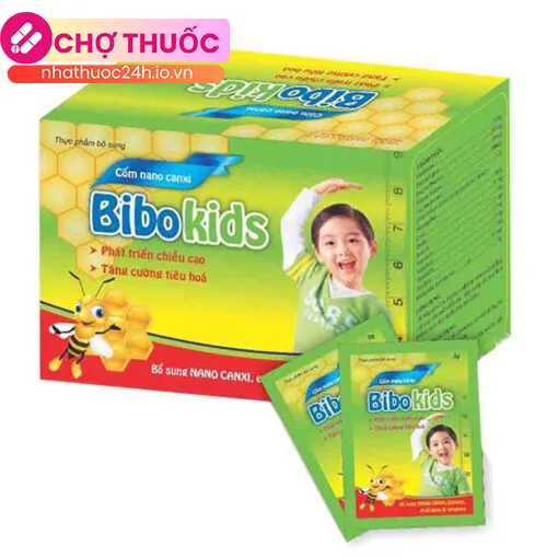 Cốm nano canxi Bibokids