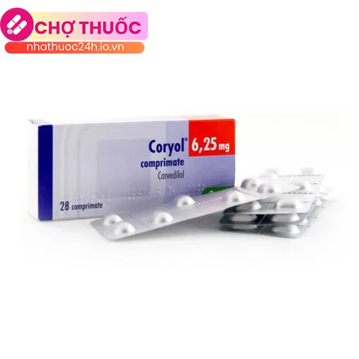 Coryol 6,25mg