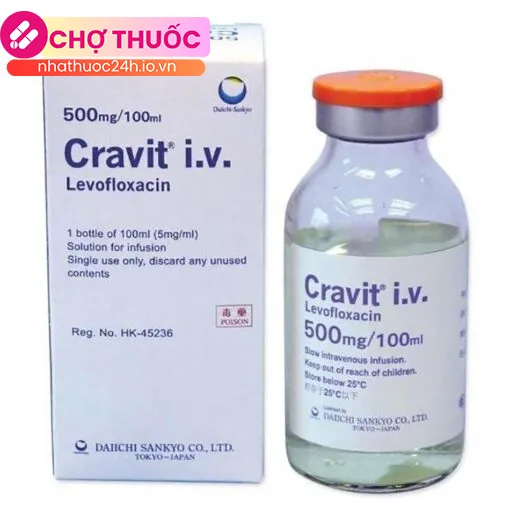 Cravit i.v. 500mg/100ml