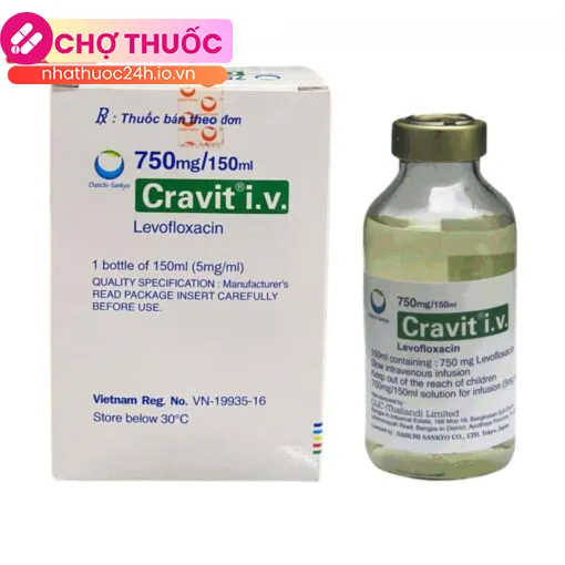 Cravit I.V 750mg/150ml