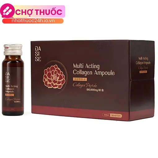 Dasise Multi Acting Collagen Ampoule (Hộp 10 lọ)