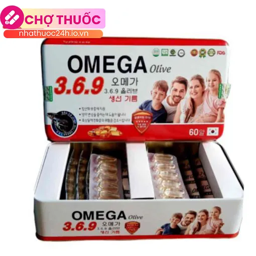 Dầu cá Omega 3.6.9 Olive (Hàn Quốc)